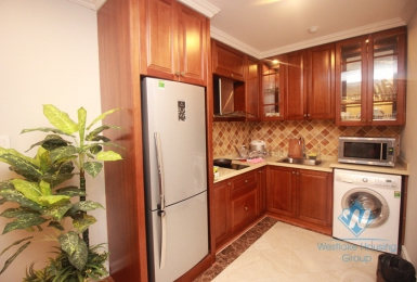Decorated and spacious apartment for rent in Hai Ba Trung, Ha Noi